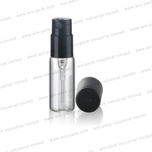 Small Sprayer Bottle 2.5ml, 4ml, 5ml with Black Color Cap Customized Color of The Bottle